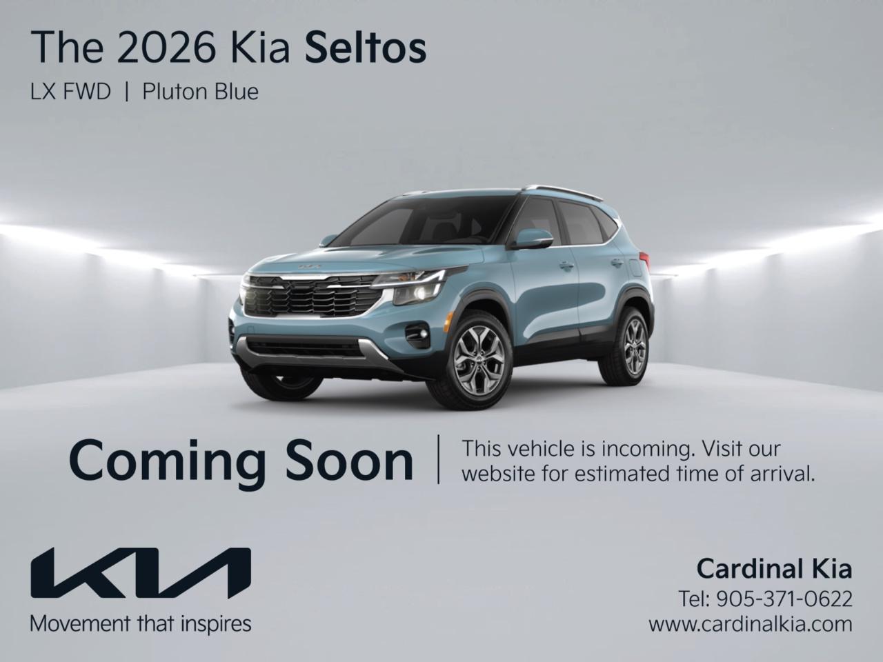 New 2026 Kia Seltos LX FWD for sale in Niagara Falls, ON
