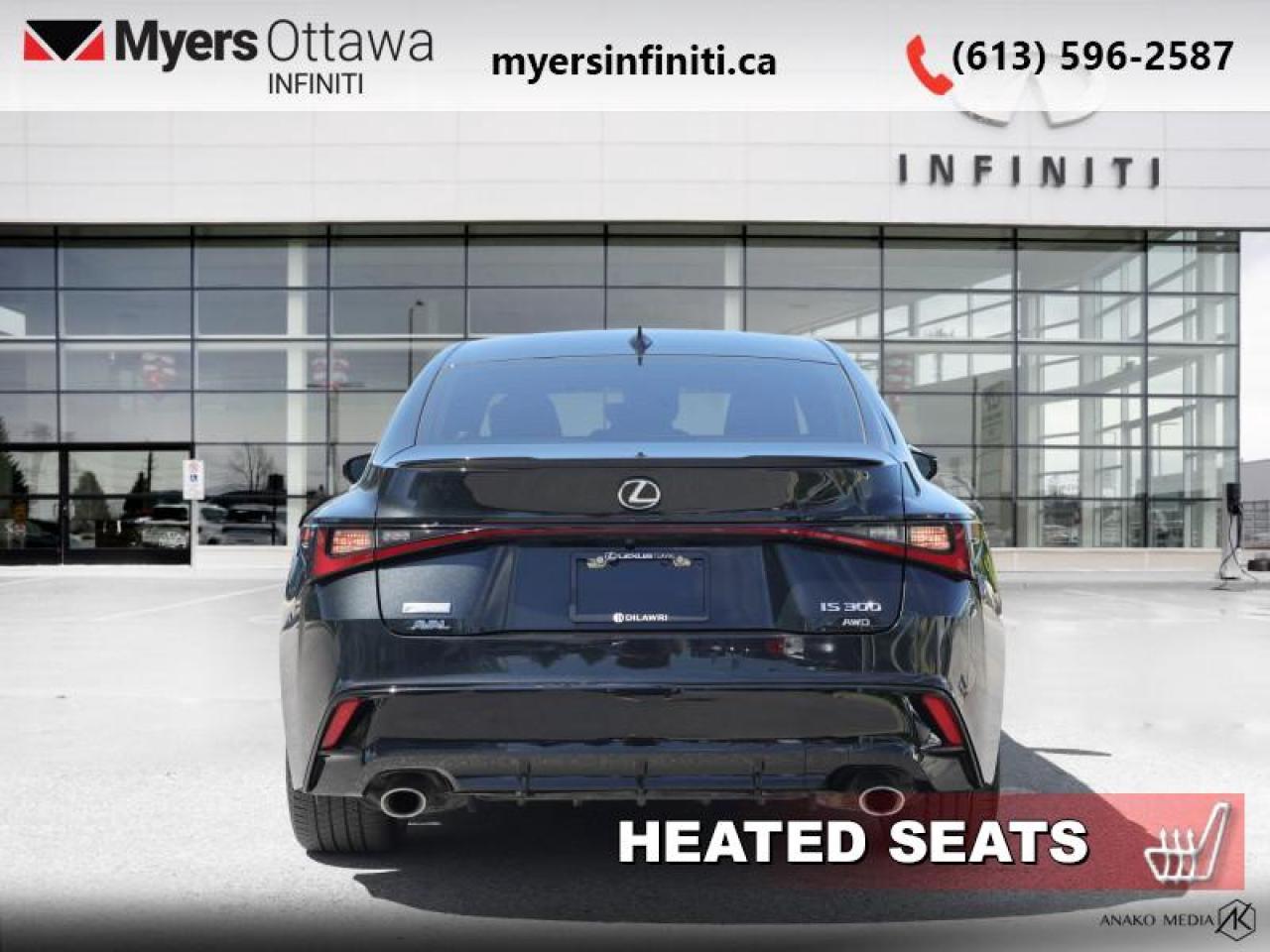 2021 Lexus IS 300 AWD F SPORT 1  Cooled / Heated Seats Photo2