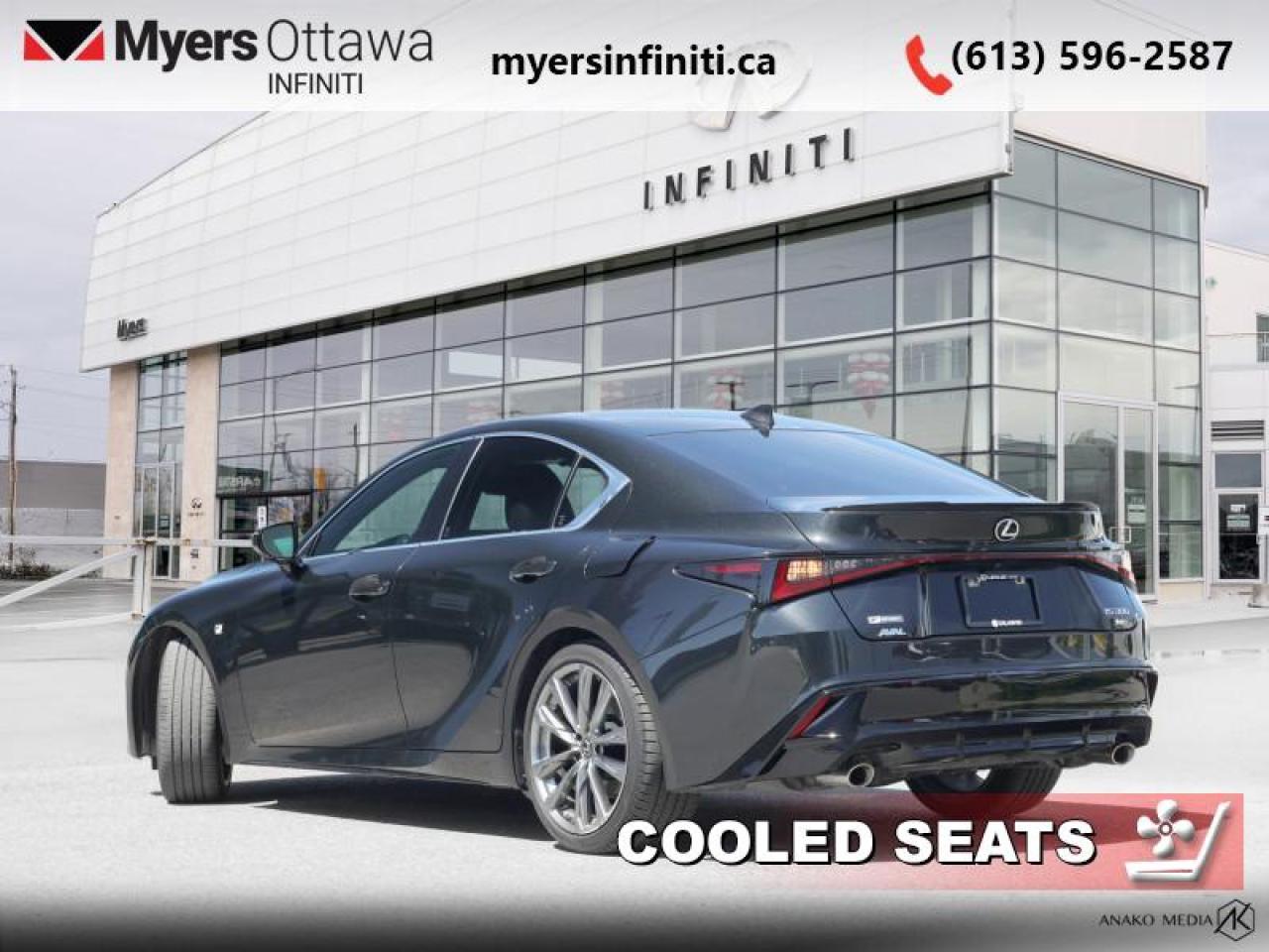 2021 Lexus IS 300 AWD F SPORT 1  Cooled / Heated Seats Photo3