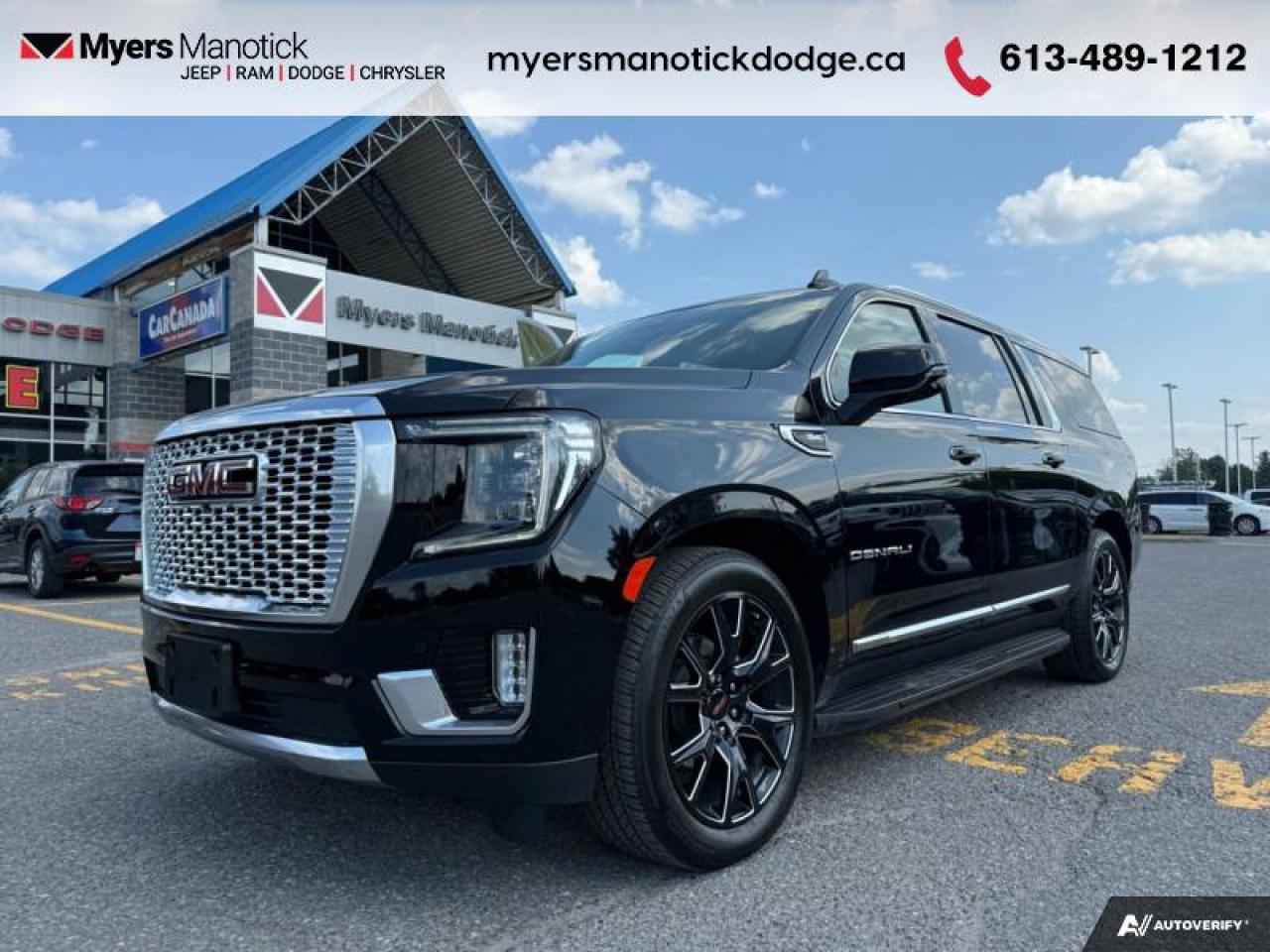 Used 2024 GMC Yukon XL Denali  - Navigation -  Leather Seats for sale in Ottawa, ON