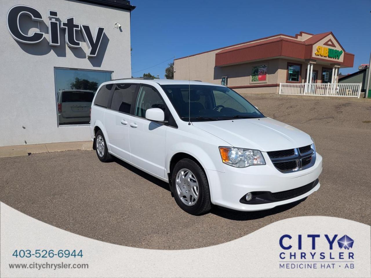 Used 2019 Dodge Grand Caravan CREW PLUS 2WD for sale in Medicine Hat, AB
