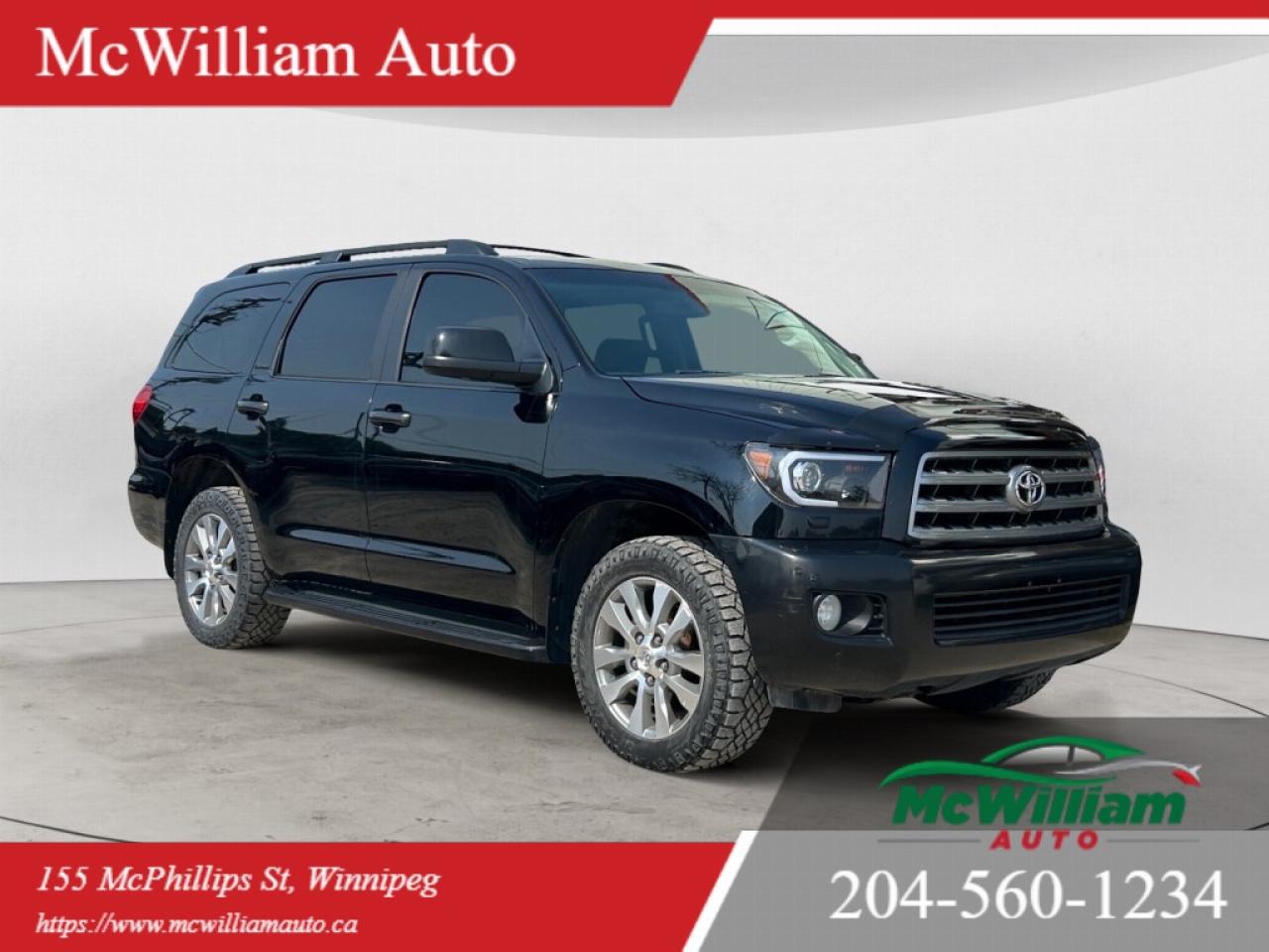 Used 2008 Toyota Sequoia Limited |Heated Leather Seats | DVD Player | Sun Roof | for sale in Winnipeg, MB