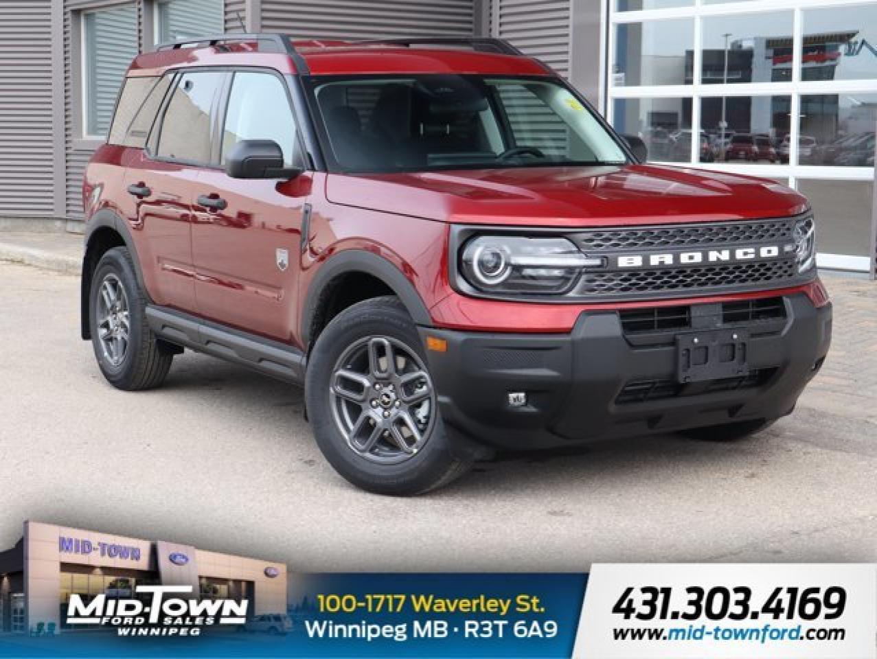 New 2025 Ford Bronco Sport Big Bend | Convenience Pack | Auto Start Stop for sale in Winnipeg, MB