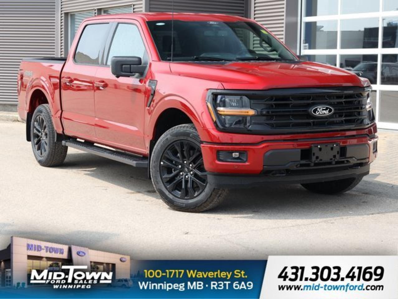 New 2025 Ford F-150 XLT | Mobile Office Pack | Tailgate Step for sale in Winnipeg, MB