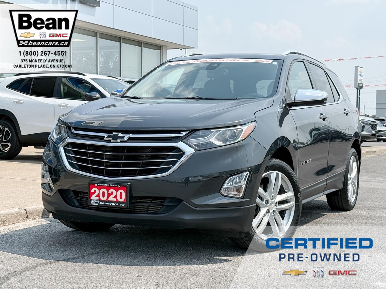 2020 Chevrolet Equinox Premier 2.0L 4 CYL WITH REMOTE START/ENTRY, HEATED SEATS, WIRELESS CHARGING, POWER LIFTGATE, HD REAR VISION CAMERA, APPLE CARPLAY AND ANDROID AUTO Photo