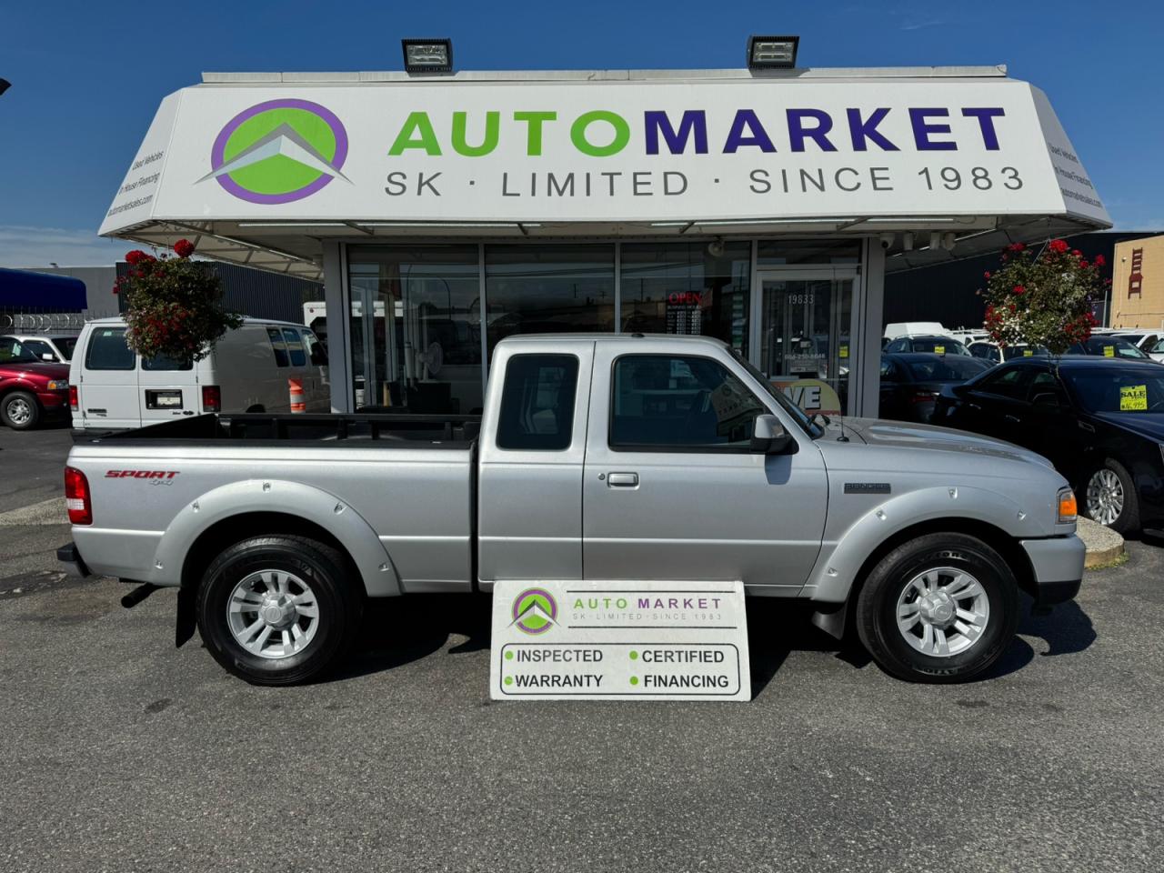 Used 2010 Ford Ranger 4X4 5 SPEED! EXT. CAB INSPECTED W/BCAA MBRSHP & WRNTY TOO! for sale in Langley, BC