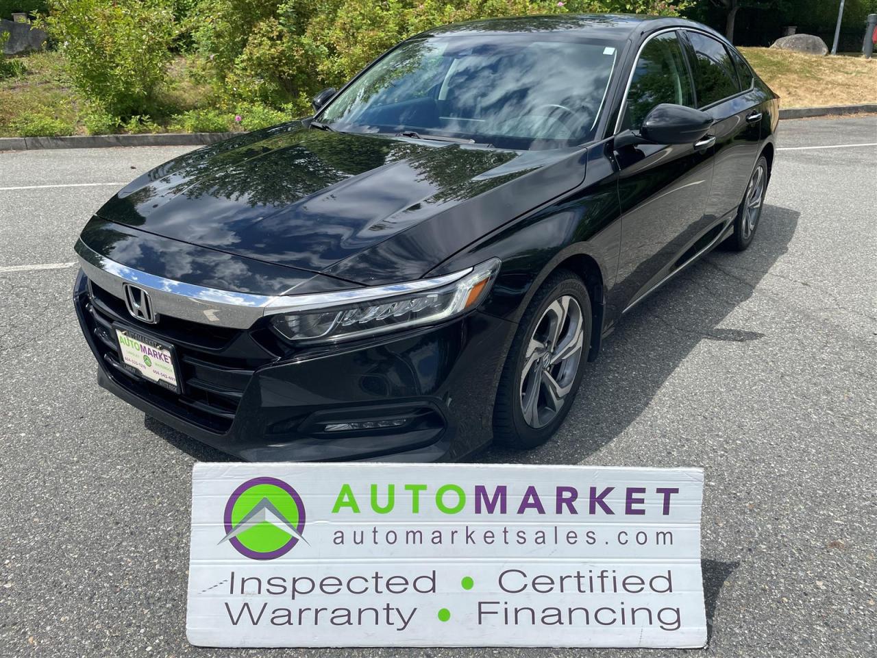 Used 2018 Honda Accord EX-L  AUTO, CARPLAY, FINANCING, WARRANTY, INSPECTED W/BCAA MBSHP! for sale in Surrey, BC