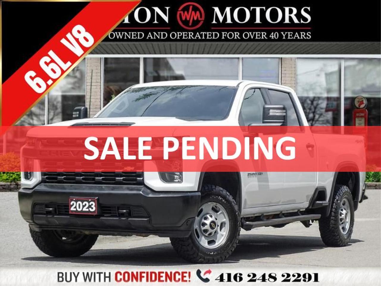 2023 Chevrolet 2500HD CREW CAB*4X4*REVCAM*POWER GROUP