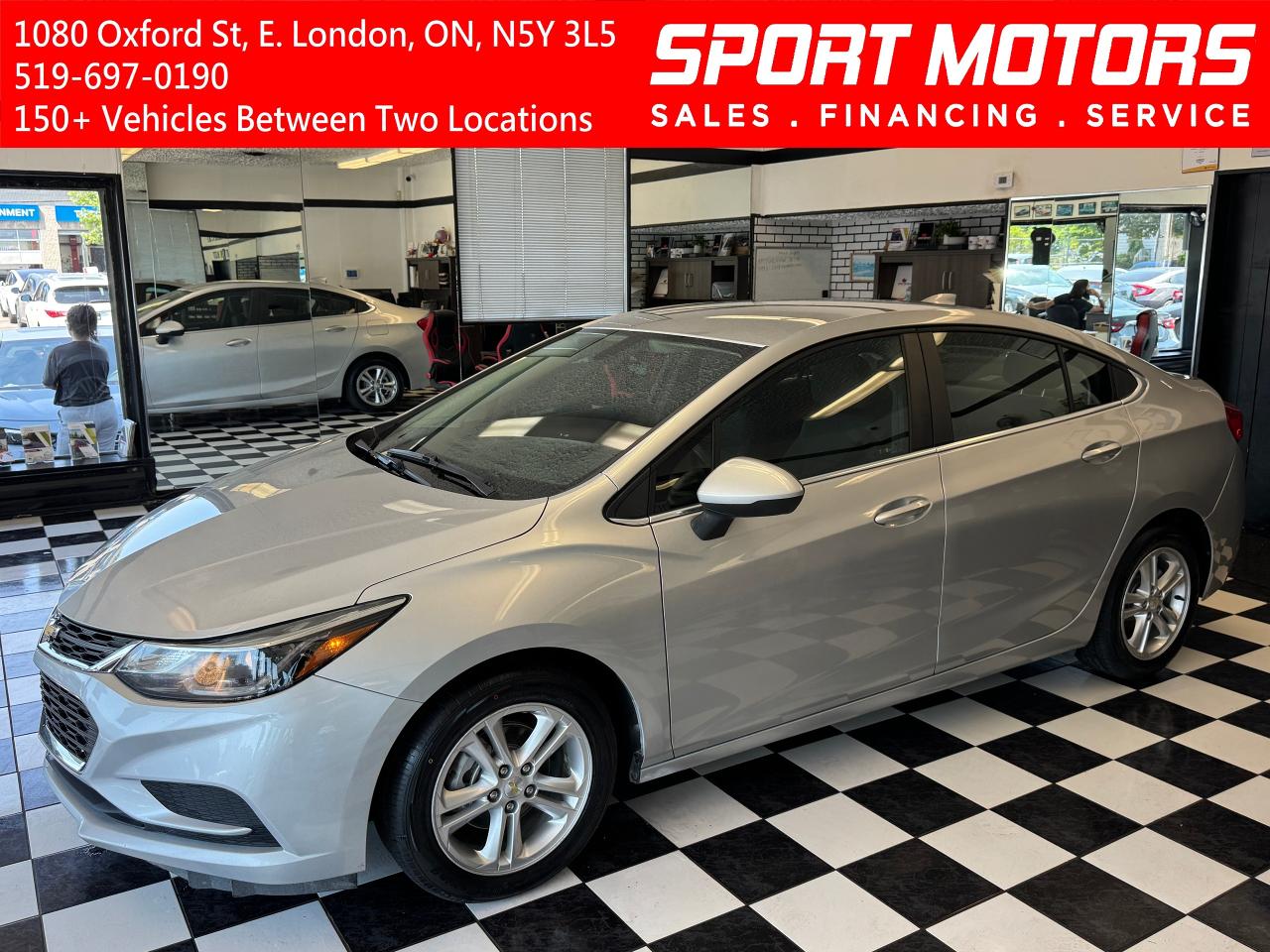 Used 2018 Chevrolet Cruze LT+New Tires+Brake+Appleplay+Camera+Heated Seats for sale in London, ON