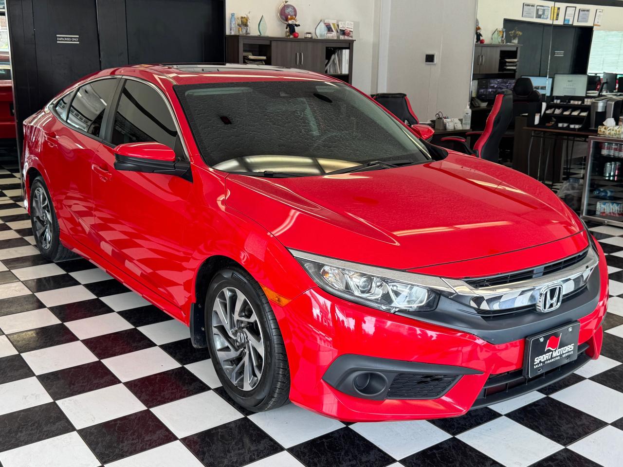 2018 Honda Civic EX+New Tires+Brakes+Adaptive Cruise+CLEAN CARFAX Photo9