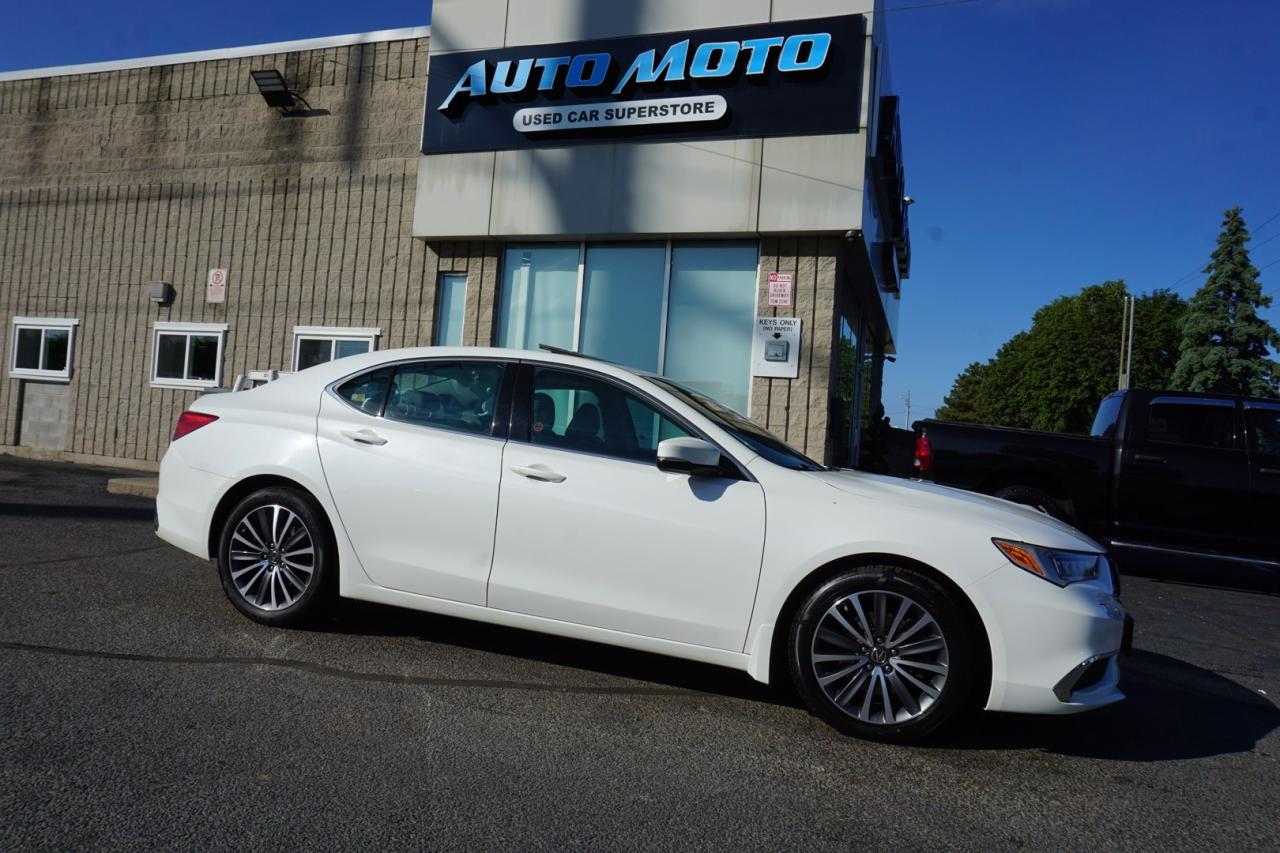 Used 2018 Acura TLX TECH-PKG CERTIFIED AWD *ACCIDENT free*ACURA MAINTAIN* CAMERA NAV BLUETOOTH LEATHER HEATED SEATS SUNROOF CRUISE ALLOYS for sale in Burlington, ON