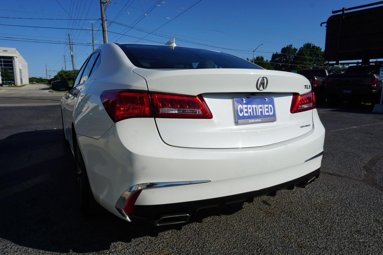 2018 Acura TLX TECH-PKG CERTIFIED AWD *ACCIDENT free*ACURA MAINTAIN* CAMERA NAV BLUETOOTH LEATHER HEATED SEATS SUNROOF CRUISE ALLOYS - Photo #5