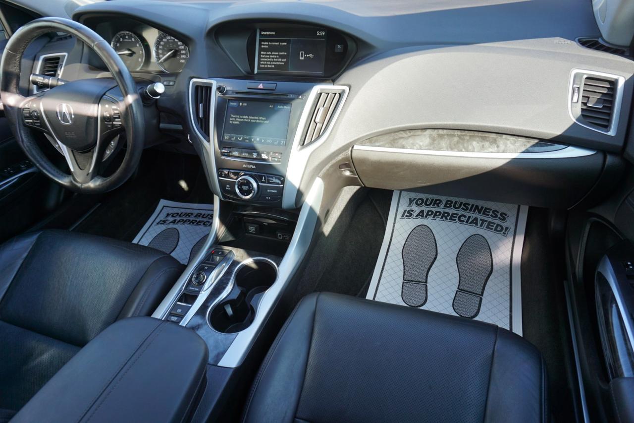 2018 Acura TLX TECH-PKG CERTIFIED AWD *ACCIDENT free*ACURA MAINTAIN* CAMERA NAV BLUETOOTH LEATHER HEATED SEATS SUNROOF CRUISE ALLOYS - Photo #13