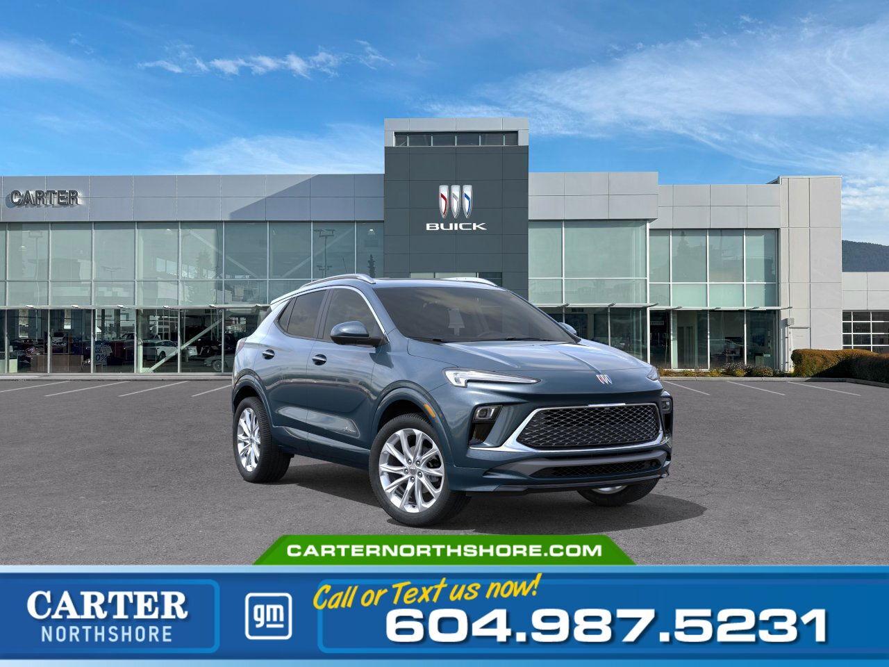 New 2026 Buick Encore GX AVENIR AWD | Alum Wheels/Pwr Moonroof/Cruise for sale in North Vancouver, BC