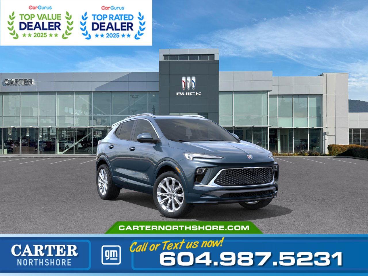 New 2026 Buick Encore GX AVENIR AWD | Alum Wheels/Pwr Moonroof/Cruise for sale in North Vancouver, BC