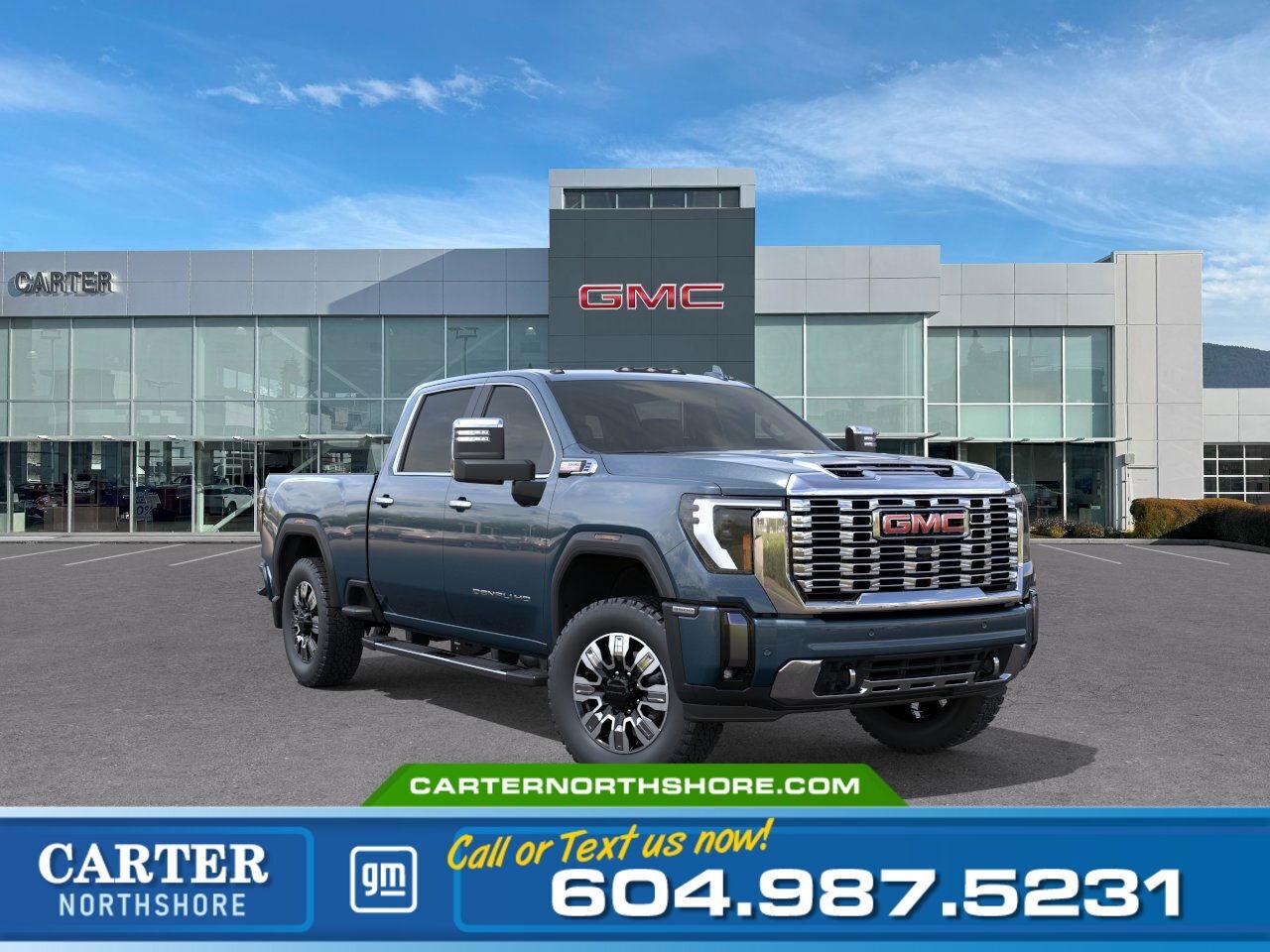 New 2025 GMC Sierra 3500 HD DENALI 4WD | Off-Road Sus/Sunroof/Adpt Cruise for sale in North Vancouver, BC