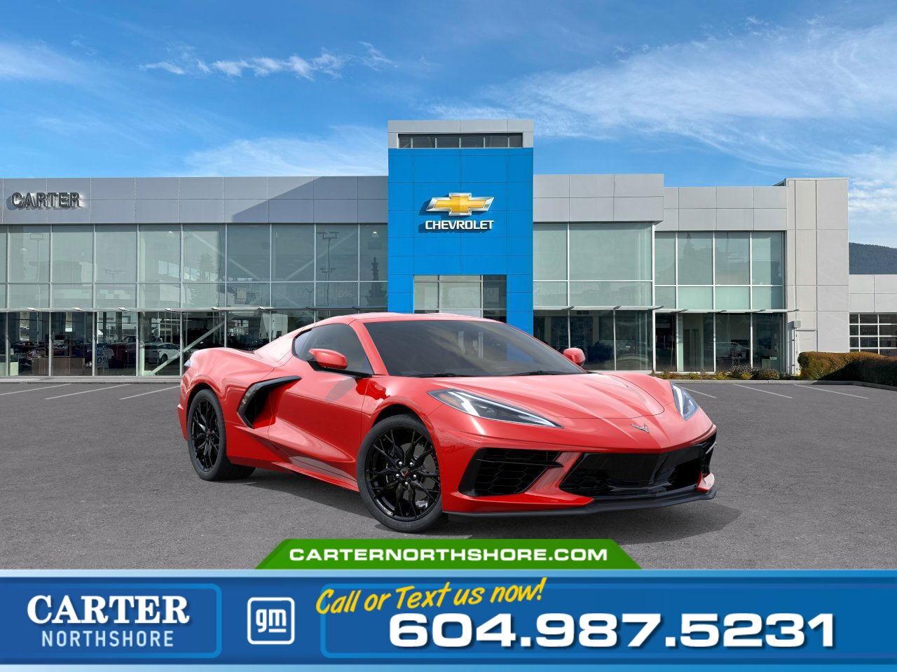New 2025 Chevrolet Corvette StingRay 1LT | Driver Assist/HD Rear Cam for sale in North Vancouver, BC