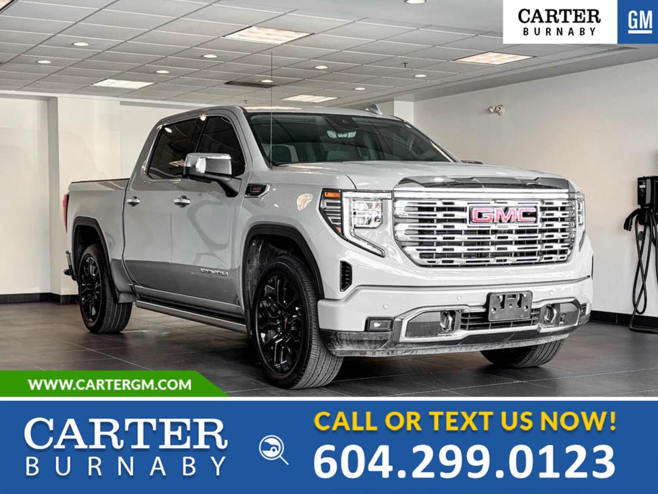 Used 2025 GMC Sierra 1500 DENALI 4WD | 3.0L TURBO DIESEL/SUNROOF/HD SURROUND for sale in Burnaby, BC