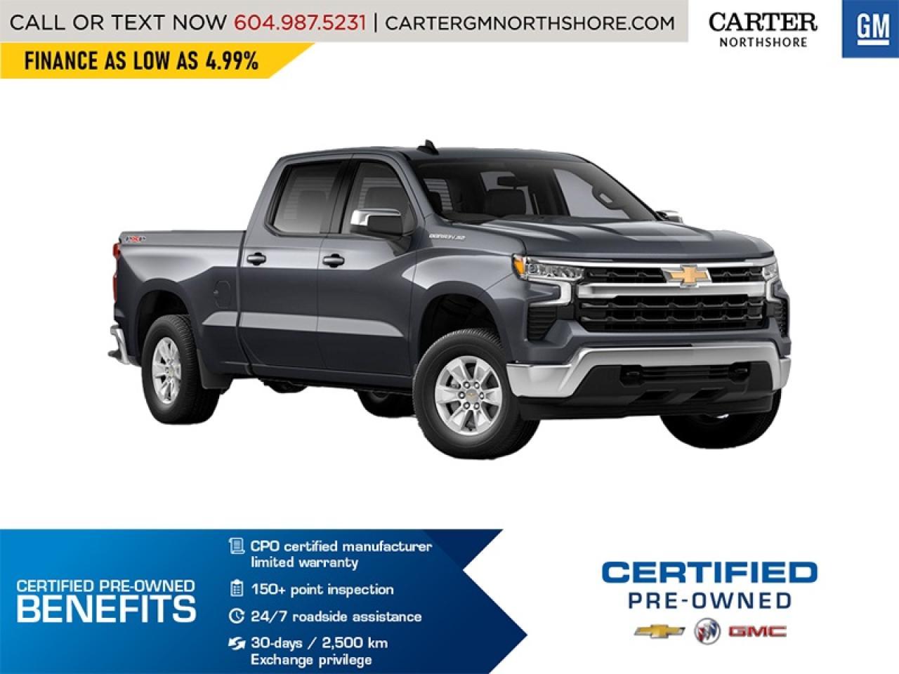 Used 2022 Chevrolet Silverado 1500 LT 4WD | True North Edition/Pwr Seats/Trailer Pkg for sale in North Vancouver, BC