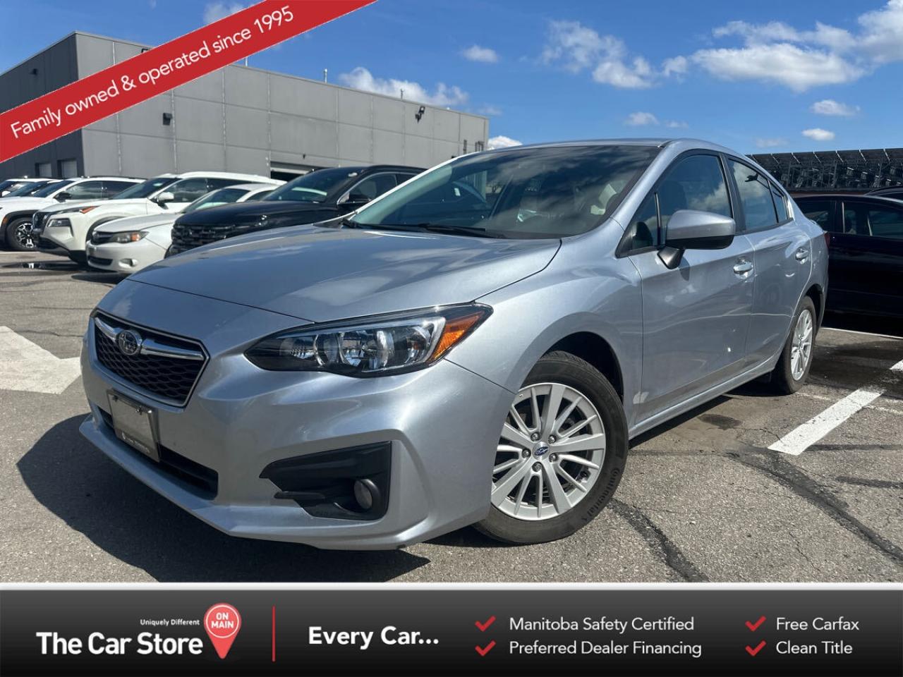 Used 2018 Subaru Impreza AWD| Heated Seats| 1 Owner | Clean Title for sale in Winnipeg, MB