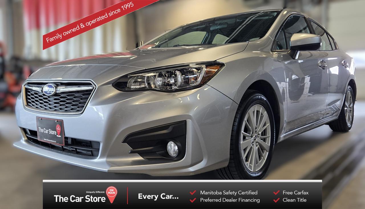 Used 2018 Subaru Impreza AWD| Heated Seats| 1 Owner | Clean Title for sale in Winnipeg, MB