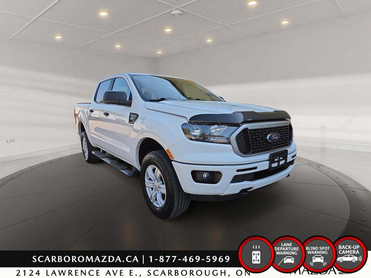 Used 2020 Ford Ranger 4X4|BLIND SPOT MONITORING|CLEAN CARFAX for sale in Scarborough, ON