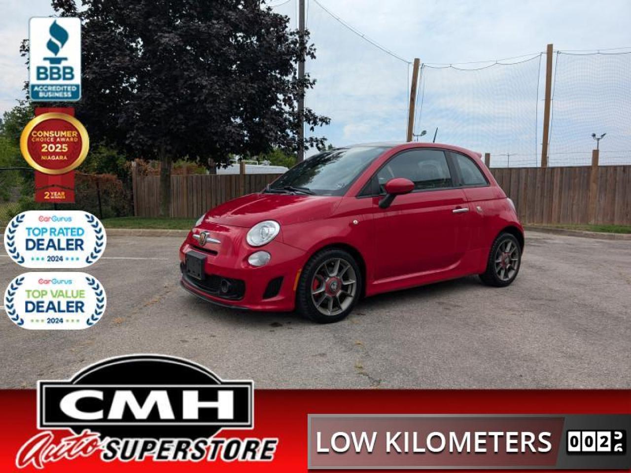 Used 2013 Fiat 500 Abarth  **ULTRA LOW MILEAGE - 1 OWNER** for sale in St. Catharines, ON