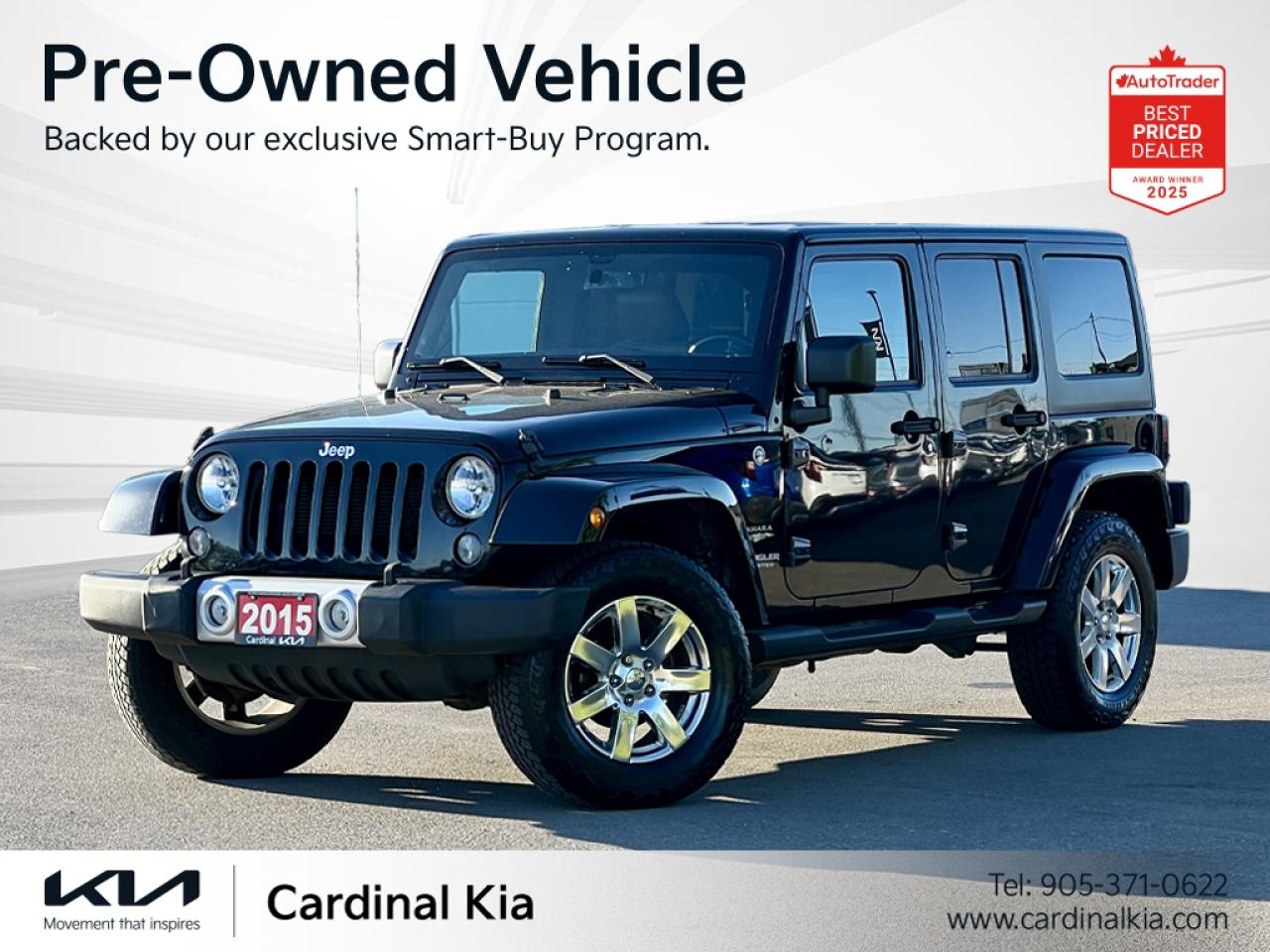 Used 2015 Jeep Wrangler Unlimited Sahara for sale in Niagara Falls, ON