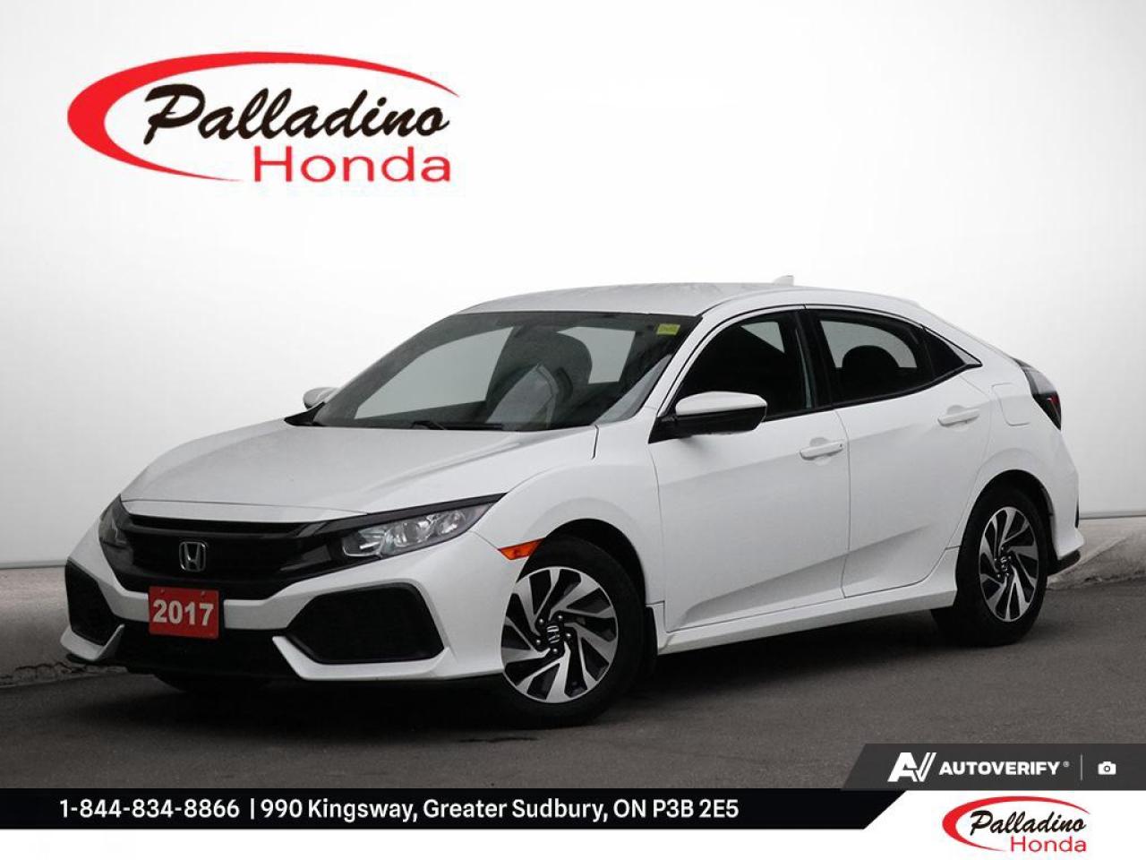 Used 2017 Honda Civic Hatchback LX for sale in Greater Sudbury, ON