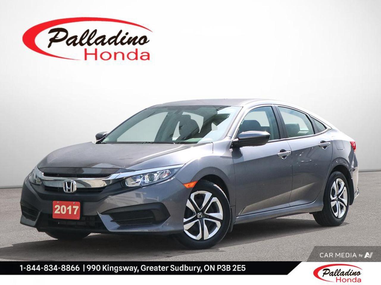 Used 2017 Honda Civic SEDAN LX for sale in Greater Sudbury, ON