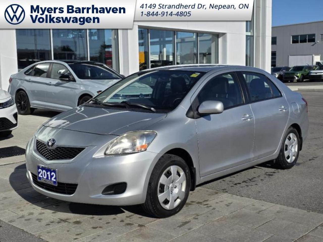 Used 2012 Toyota Yaris 4-door Sedan 5M for sale in Nepean, ON