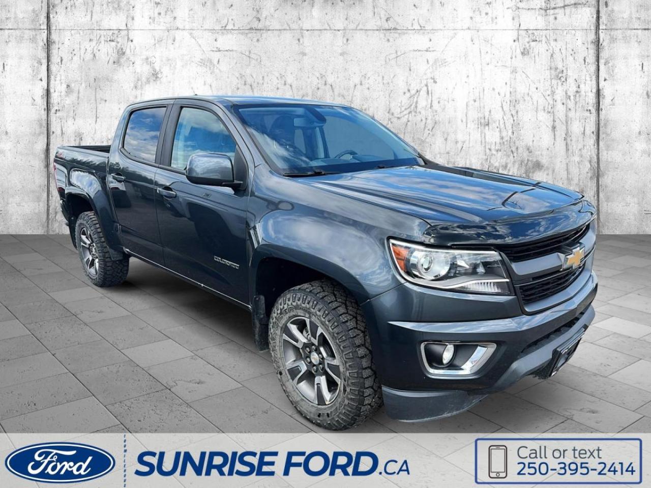 Used 2017 Chevrolet Colorado 4WD Z71 for sale in 100 Mile House, BC
