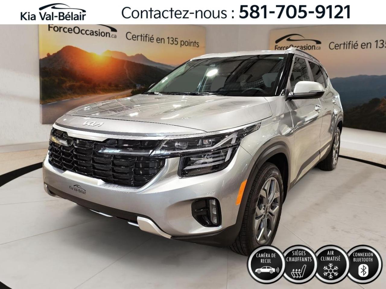 Used 2024 Kia Seltos EX * A/C * CUIR * CARPLAY * CRUISE * CAMÉRA for sale in Québec, QC