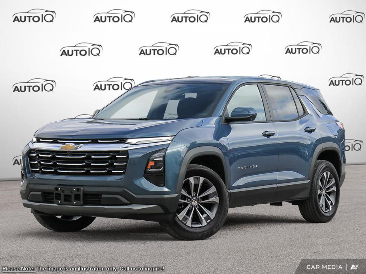 New 2026 Chevrolet Equinox Preferred Equipment Group 2LT|LAKESHORE BLUE METALLIC|ENG, 1.5L TURBO DOHC, 4-CYL|, 8-SPEED|FLOOR LINER PKG|19 BLACK MACHINED-FACED ALUMINUM WHEELS|ALL-WEATHER FLOOR LINERS (DEALER INSTALLED)|SECOND R for sale in Tillsonburg, ON