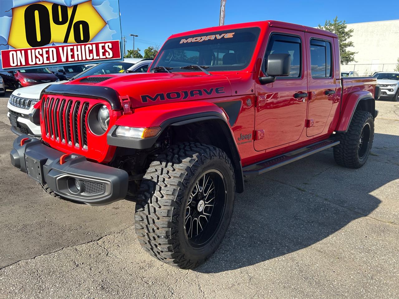 Used 2022 Jeep Gladiator Mojave Upgraded Tires and Rims | No Accidents for sale in Kitchener, ON