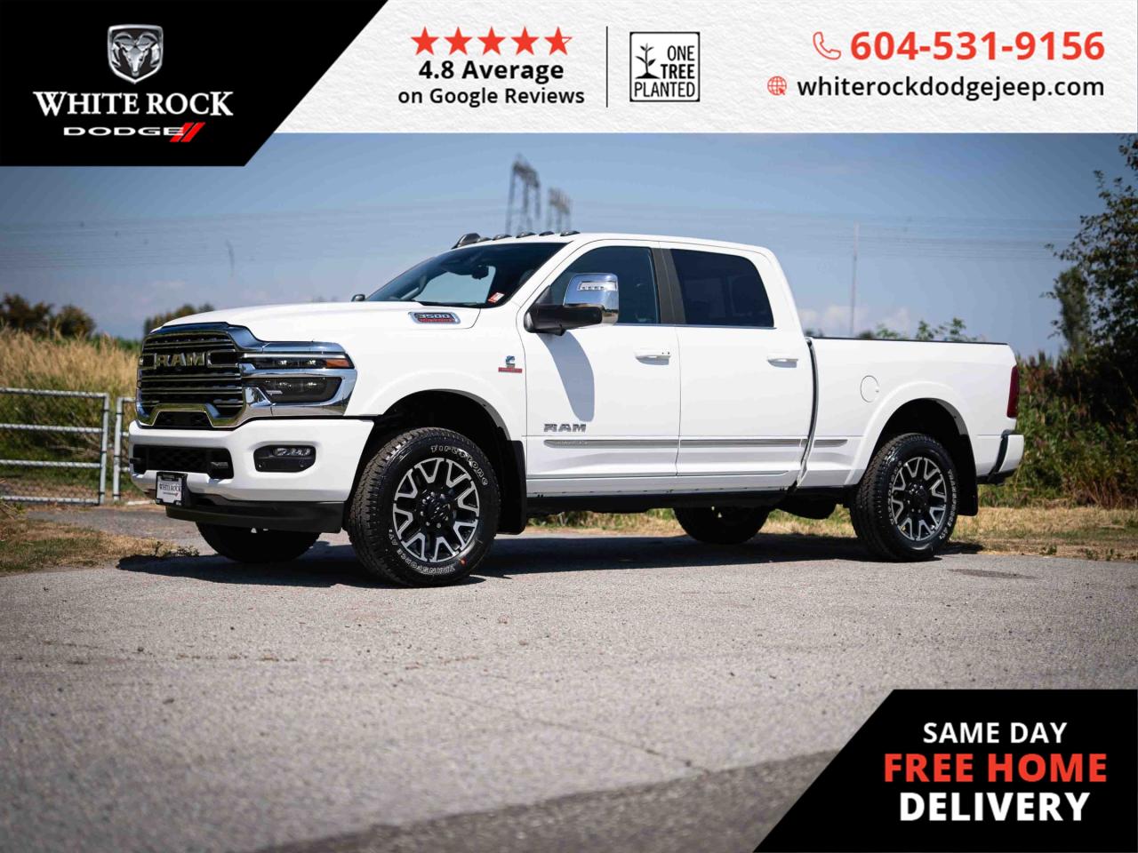 New 2025 RAM 3500 Limited for sale in Surrey, BC