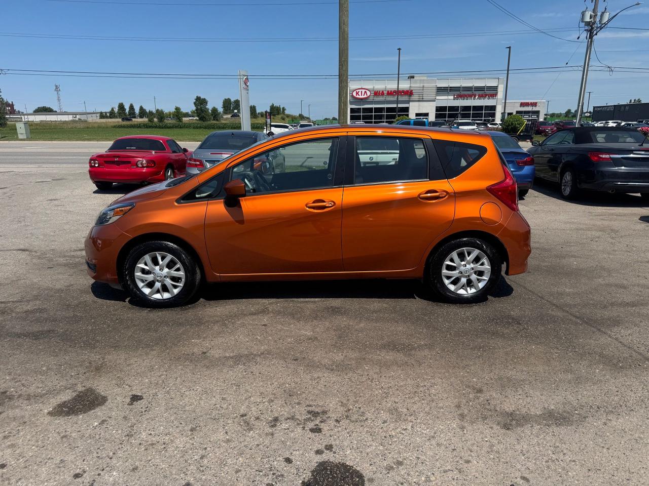 2017 Nissan Versa Note SV, AUTO, LOW KMS, ONLY 21,000KMS, ORANGE, CERT - Photo #2
