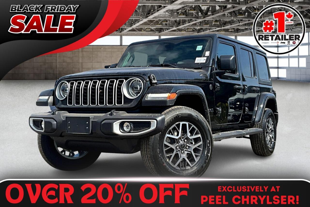 2025 Jeep Wrangler SAHARA 4DR Carplay | Side Steps | Htd Seats | Photo0