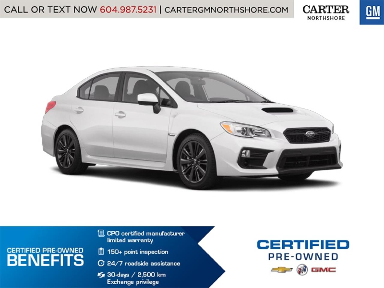 Used 2021 Subaru WRX SPORT-TECH | Manual Transmission/Touchscreen for sale in North Vancouver, BC