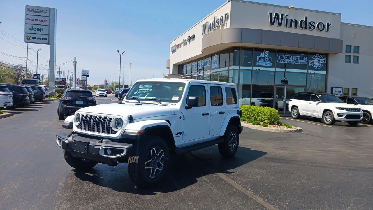 Used 2025 Jeep Wrangler Sahara 4 Door 4x4 for sale in Windsor, ON