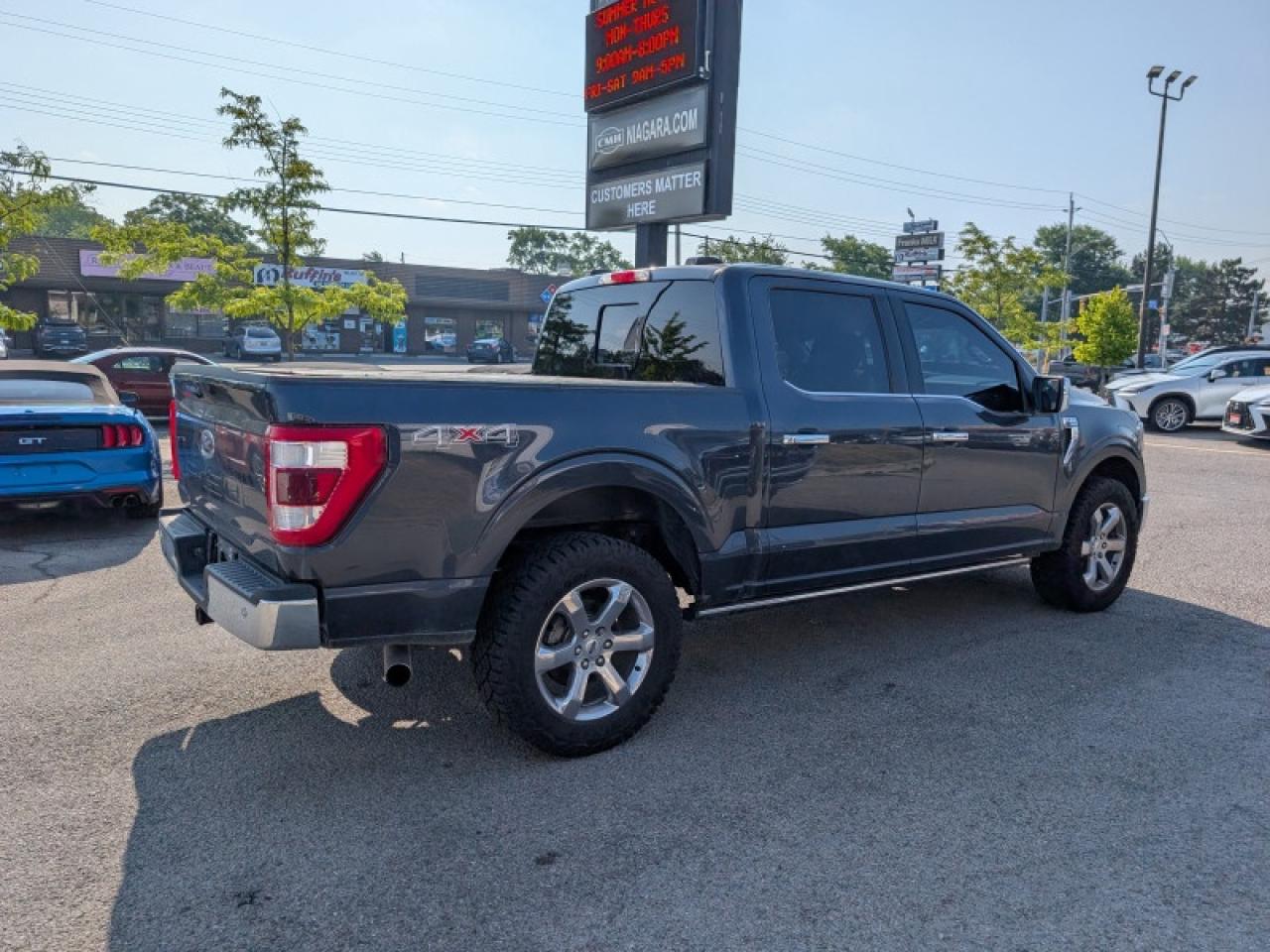 2021 Ford F-150 Lariat  **TWIN ROOF - PWR RUNNERS** Photo4