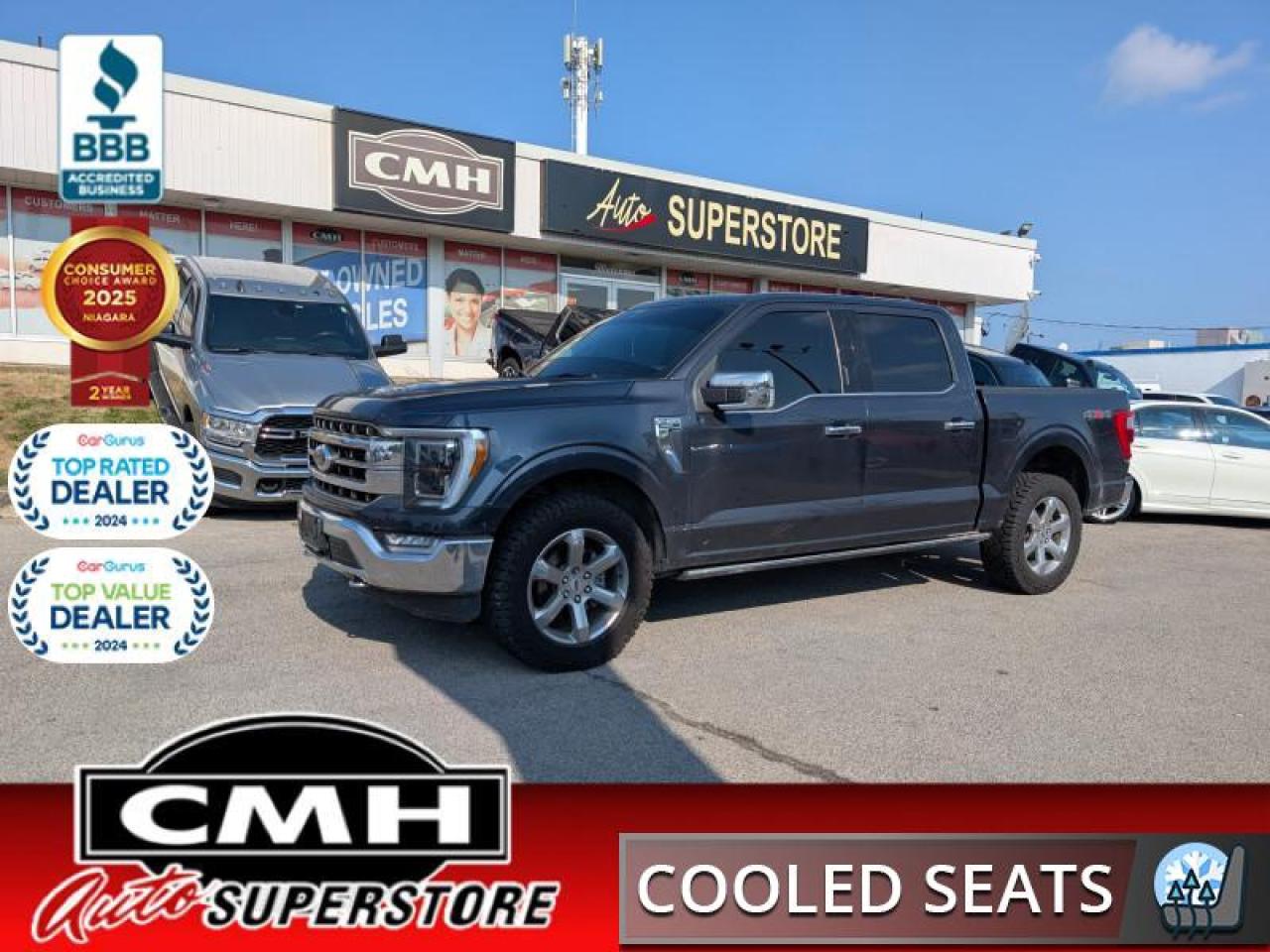 Used 2021 Ford F-150 Lariat  **TWIN ROOF - PWR RUNNERS** for sale in St. Catharines, ON