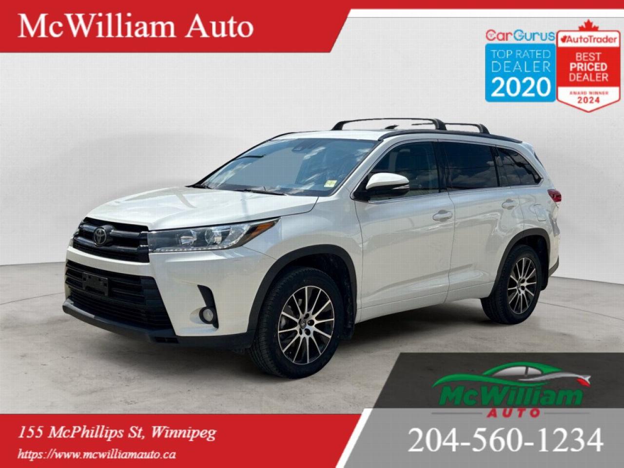 Used 2017 Toyota Highlander XLE AWD|HTD SEATS|LOCKING DIFF|SUN ROOF| for sale in Winnipeg, MB