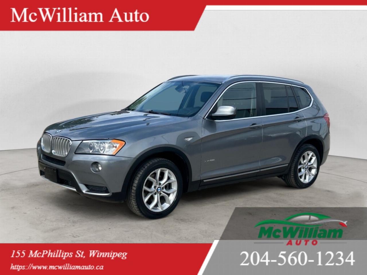 Used 2013 BMW X3 XDRIVE 28I for sale in Winnipeg, MB