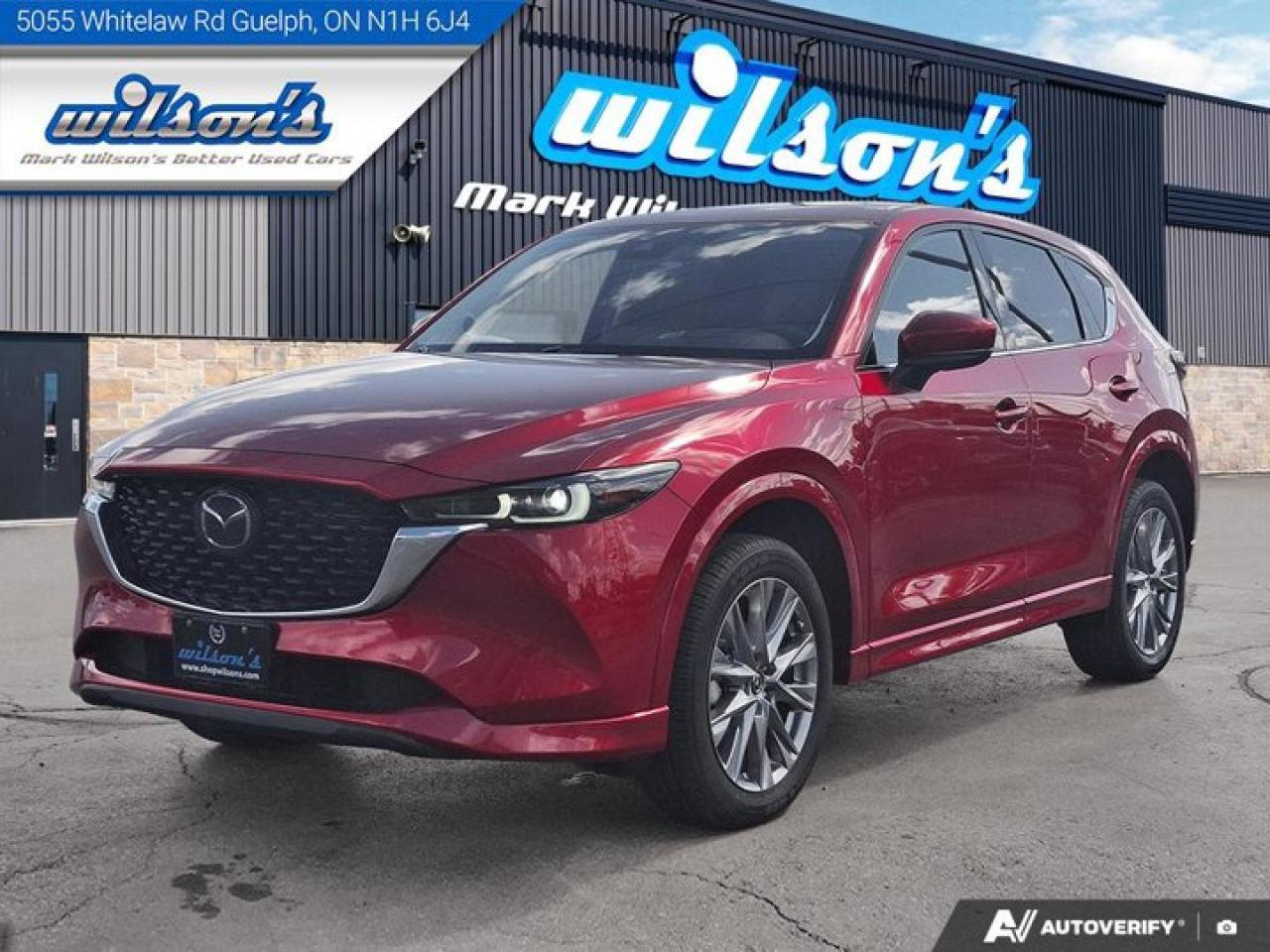 Used 2024 Mazda CX-5 GT AWD | Leather | Nav | Sunroof | Cooled + Heated Seats | Heated Wheel | for sale in Guelph, ON