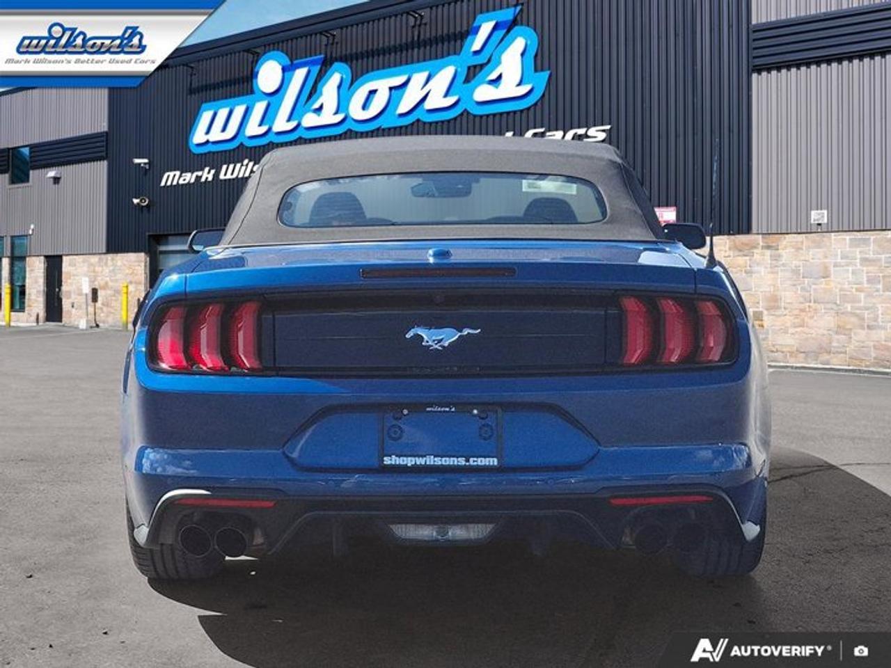 2022 Ford Mustang EcoBoost Premium Convertible | Manual | 101A Group | Active Valve Exhaust | Reverse Camera | Photo