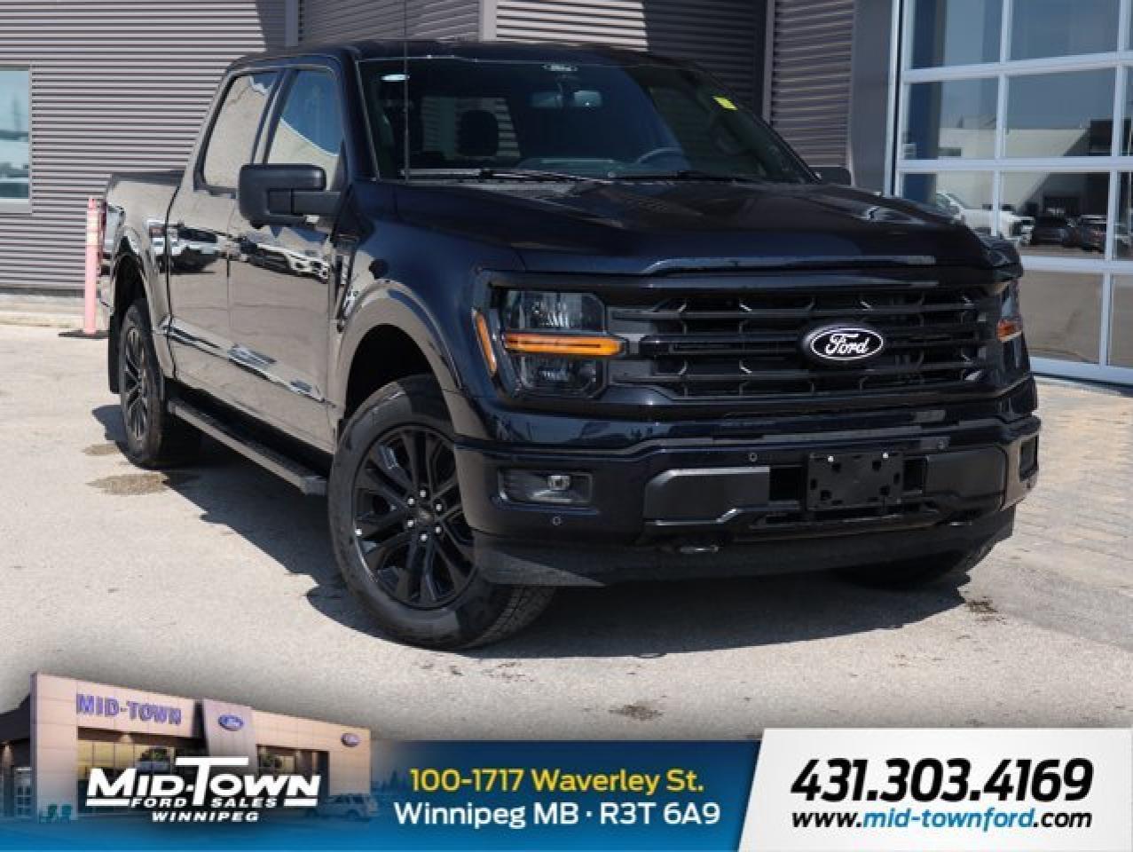 New 2025 Ford F-150 XLT | Spray in Liner | LED Side Mirror Spotlights for sale in Winnipeg, MB