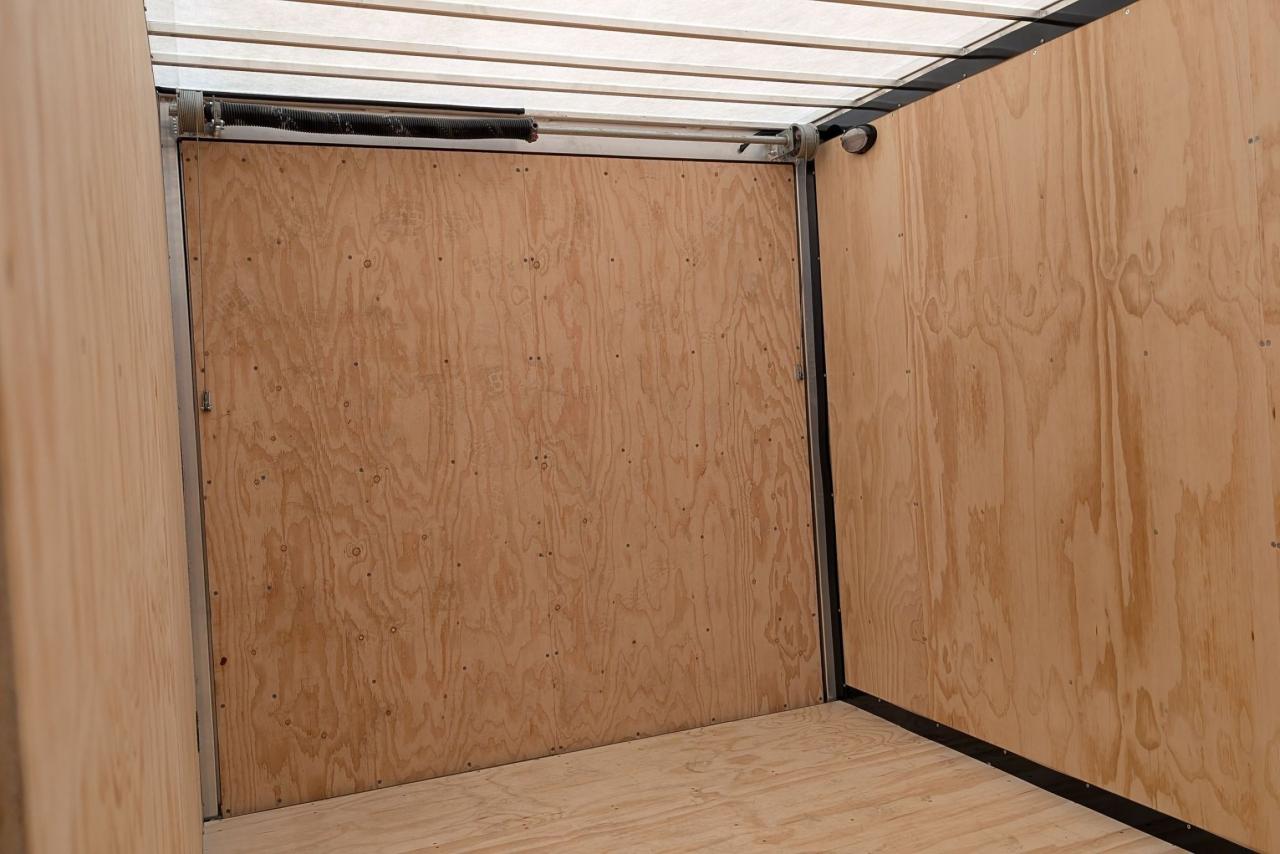 2025 Canadian Trailer Company 7x14 V Nose Cargo Trailer Aluminum Tandem Axle