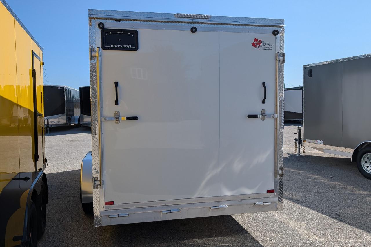 2025 Canadian Trailer Company 7x16 V-Nose Cargo Trailer Aluminum Tandem Axle Photo4