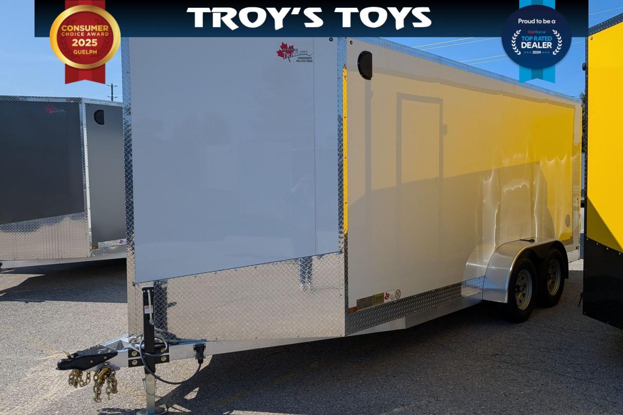 2025 Canadian Trailer Company 7x16 V-Nose Cargo Trailer Aluminum Tandem Axle